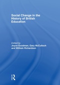 Cover: Social Change in the History of British Education - Routledge