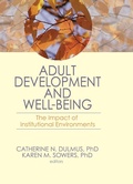 Cover: Adult Development and Well-Being - Routledge