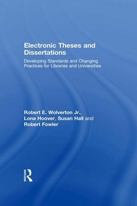 Abbildung von: Electronic Theses and Dissertations - Routledge