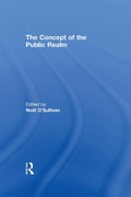 Cover: The Concept of the Public Realm - Routledge