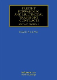Abbildung von: Freight Forwarding and Multi Modal Transport Contracts - Informa Law