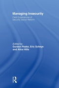 Cover: Managing Insecurity - Routledge
