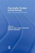 Cover: Piero Sraffa: The Man and the Scholar - Routledge