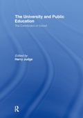 Cover: The University and Public Education - Routledge
