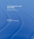 Cover: Transgenics and the Poor - Routledge