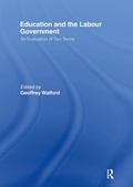 Cover: Education and the Labour Government - Routledge