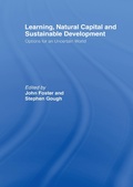 Cover: Learning, Natural Capital and Sustainable Development - Routledge