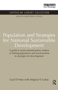 Cover: Population and Strategies for National Sustainable Development - Earthscan Ltd