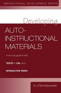 Cover: Developing Auto-instructional Materials - Routledge Falmer