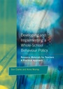 Cover: Developing and Implementing a Whole-School Behavior Policy - David Fulton Publishers Ltd
