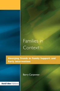 Enlarge image Cover: Families in Context - David Fulton Publishers Ltd