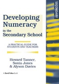 Cover: Developing Numeracy in the Secondary School - David Fulton Publishers Ltd
