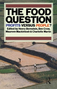 Enlarge image Cover: The Food Question - Earthscan Ltd