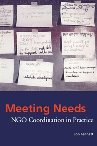 Enlarge image Cover: Meeting Needs - Earthscan Ltd