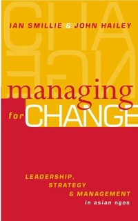 Enlarge image Cover: Managing for Change - Earthscan Ltd