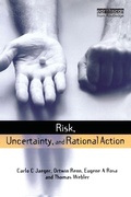 Cover: Risk, Uncertainty and Rational Action - Earthscan Ltd