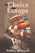 Cover: The Choice for Europe - Routledge