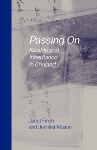 Enlarge image Cover: Passing On - Routledge