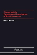 Cover: Theory Experimental Investigation of Social Structures - Gordon & Breach Science Publishers SA