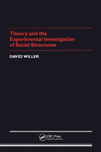Enlarge image Cover: Theory Experimental Investigation of Social Structures - Gordon & Breach Science Publishers SA
