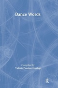 Cover: Dance Words - Routledge