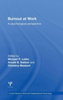 Cover: Burnout at Work - Psychology Press Ltd