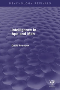 Abbildung von: Intelligence in Ape and Man - Psychology Press Ltd