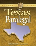 Cover: The Texas Paralegal - Delmar Cengage Learning