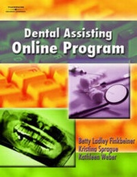 Enlarge image Cover: Dntl Assistant Online Program - Delmar Cengage Learning
