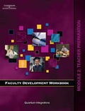 Cover: Faculty Development Companion Workbook: Teacher Preparation Module 2 - Delmar Cengage Learning