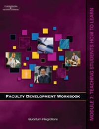 Enlarge image Cover: Faculty Development Companion Workbook: Teaching Students How to Learn Module 7 - Delmar Cengage Learning