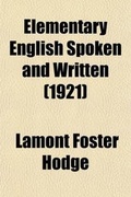 Cover: Elementary English Spoken and Written (Volume 3) - General Books