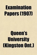 Cover: Examination Papers - Rarebooksclub.com