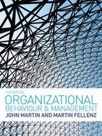 Enlarge image Cover: Organizational Behaviour and Management - Cengage Learning EMEA