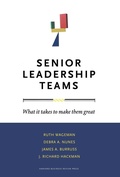 Cover: Senior Leadership Teams - Harvard Business Review Press