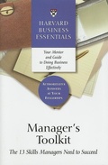 Cover: Manager's Toolkit - Harvard Business Review Press