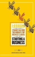 Cover: Starting a Business - Harvard Business Review Press