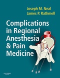 Cover: Complications in Regional Anesthesia and Pain Medicine - Saunders