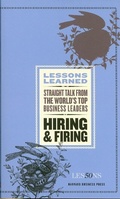 Cover: Hiring and Firing - Harvard Business Review Press