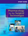 Cover: Study Guide for Pharmacology for the Surgical Technologist - Saunders