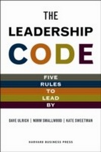 Enlarge image Cover: The Leadership Code - Harvard Business Review Press