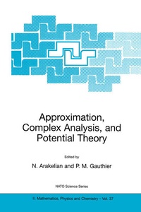 Enlarge image Cover: Approximation, Complex Analysis, and Potential Theory - Kluwer Academic Publishers