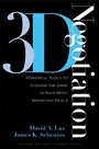 Cover: 3-d Negotiation - Harvard Business Review Press
