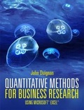 Cover: Quantitative Methods for Business Research - Cengage Learning EMEA