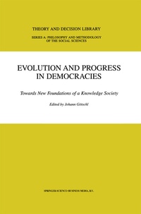 Enlarge image Cover: Evolution and Progress in Democracies - Kluwer Academic Publishers
