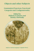Cover: Objects and Other Subjects - Kluwer Academic Publishers