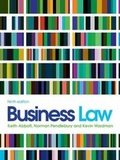 Cover: Business Law - Cengage Learning EMEA