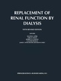 Cover: Replacement of Renal Function by Dialysis - Kluwer Academic Publishers
