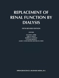 Cover: Replacement of Renal Function by Dialysis - Springer
