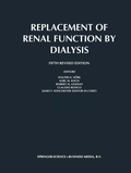 Cover: Replacement of Renal Function by Dialysis - Springer